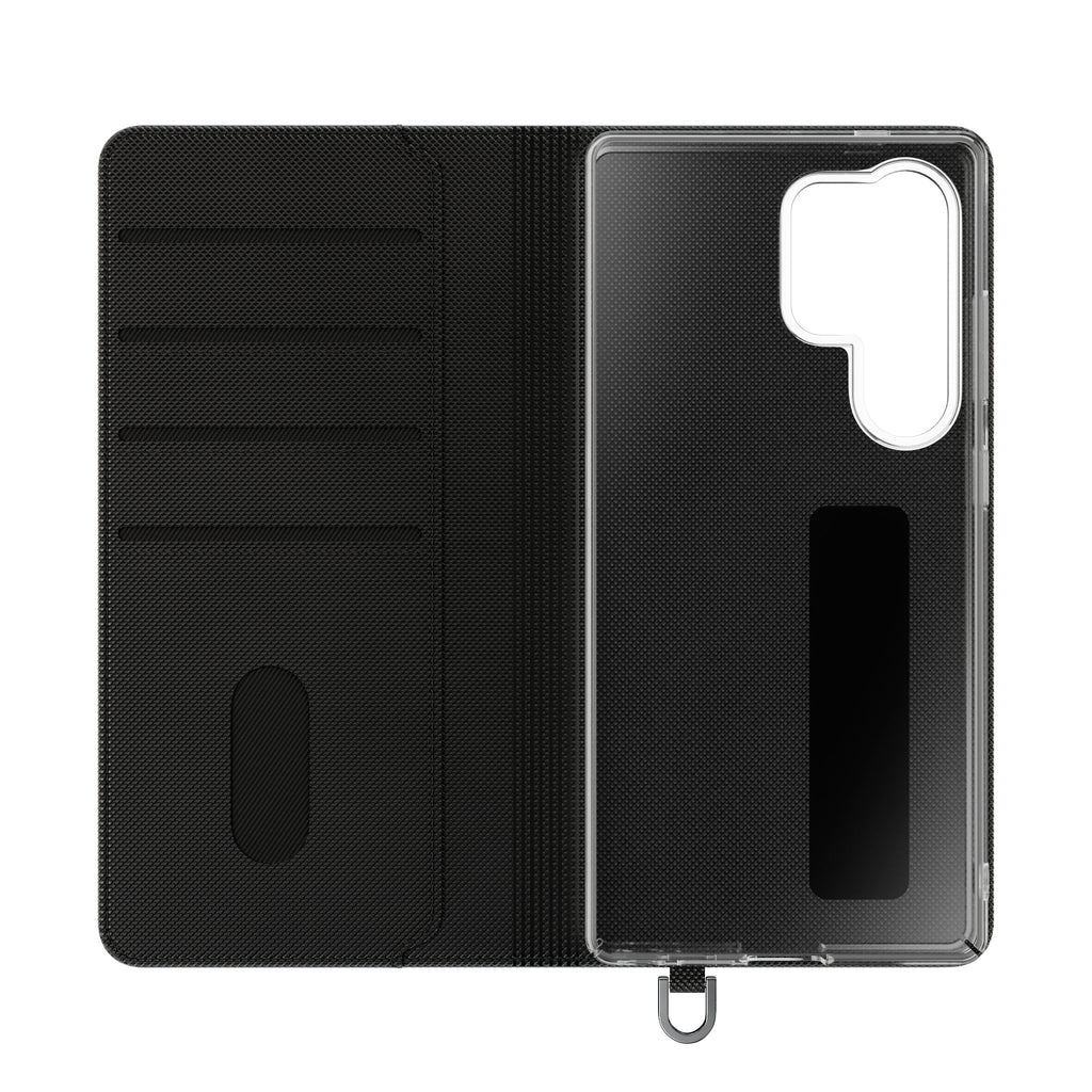 Forge Gladiator Flip Phone Case — Leather Wallet Folio with Card Slots