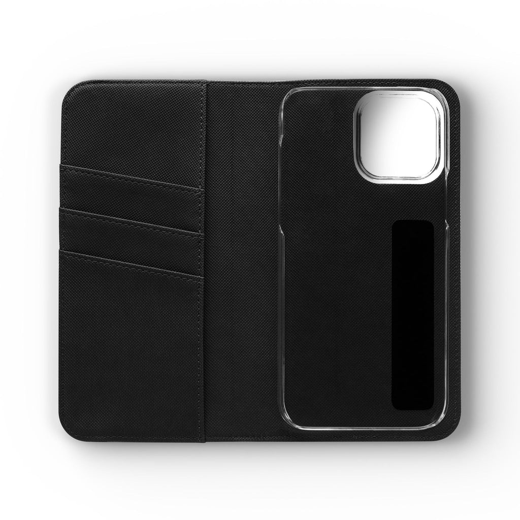 Forge Gladiator Flip Phone Case — Leather Wallet Folio with Card Slots