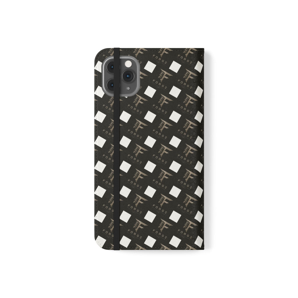 Forge Gladiator Flip Phone Case — Leather Wallet Folio with Card Slots