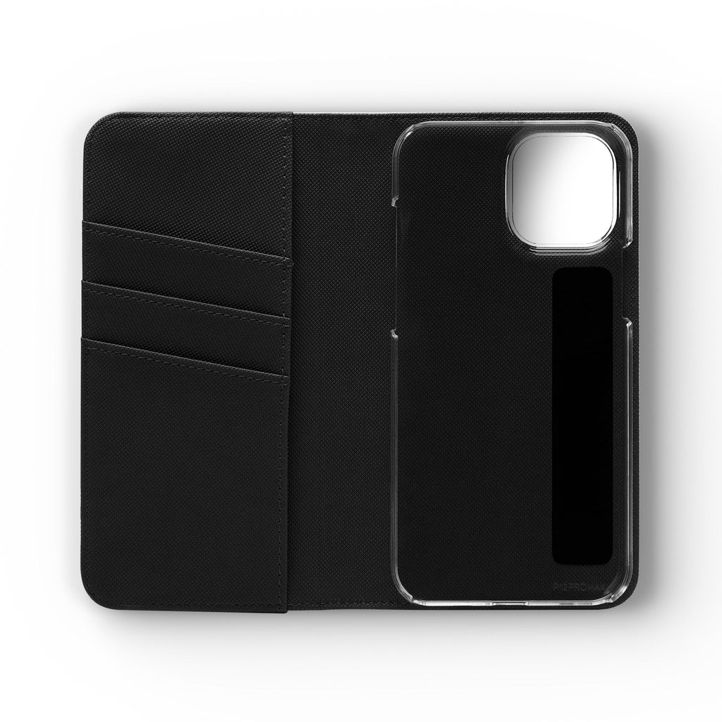 Forge Gladiator Flip Phone Case — Leather Wallet Folio with Card Slots