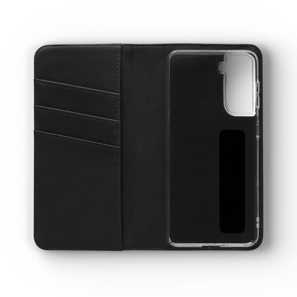 Forge Gladiator Flip Phone Case — Leather Wallet Folio with Card Slots