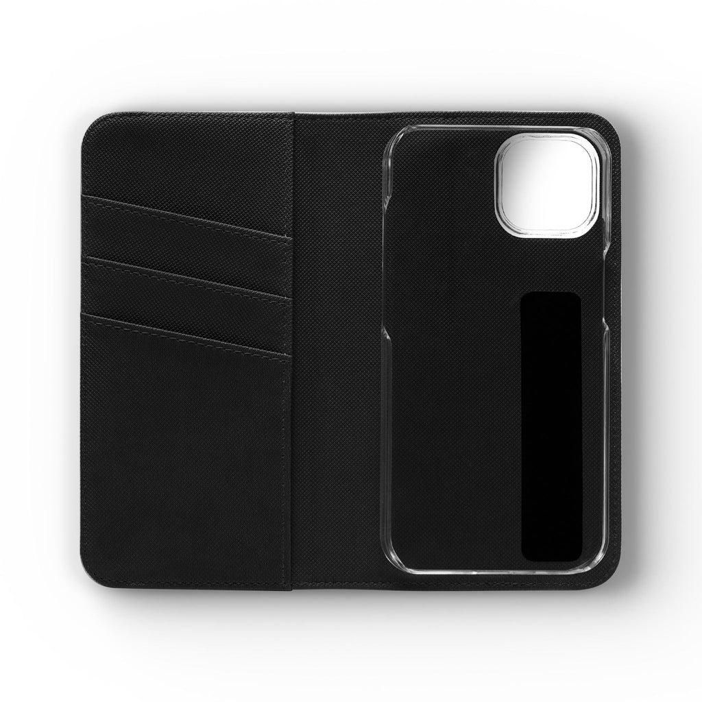 Forge Gladiator Flip Phone Case — Leather Wallet Folio with Card Slots