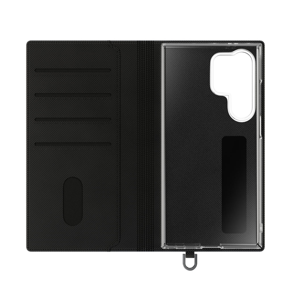 Forge Gladiator Flip Phone Case — Leather Wallet Folio with Card Slots