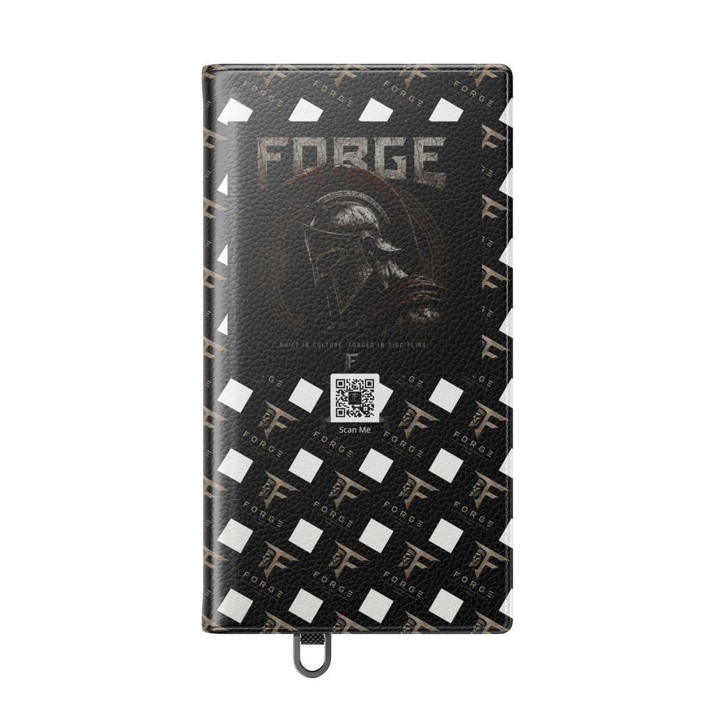 Forge Gladiator Flip Phone Case — Leather Wallet Folio with Card Slots