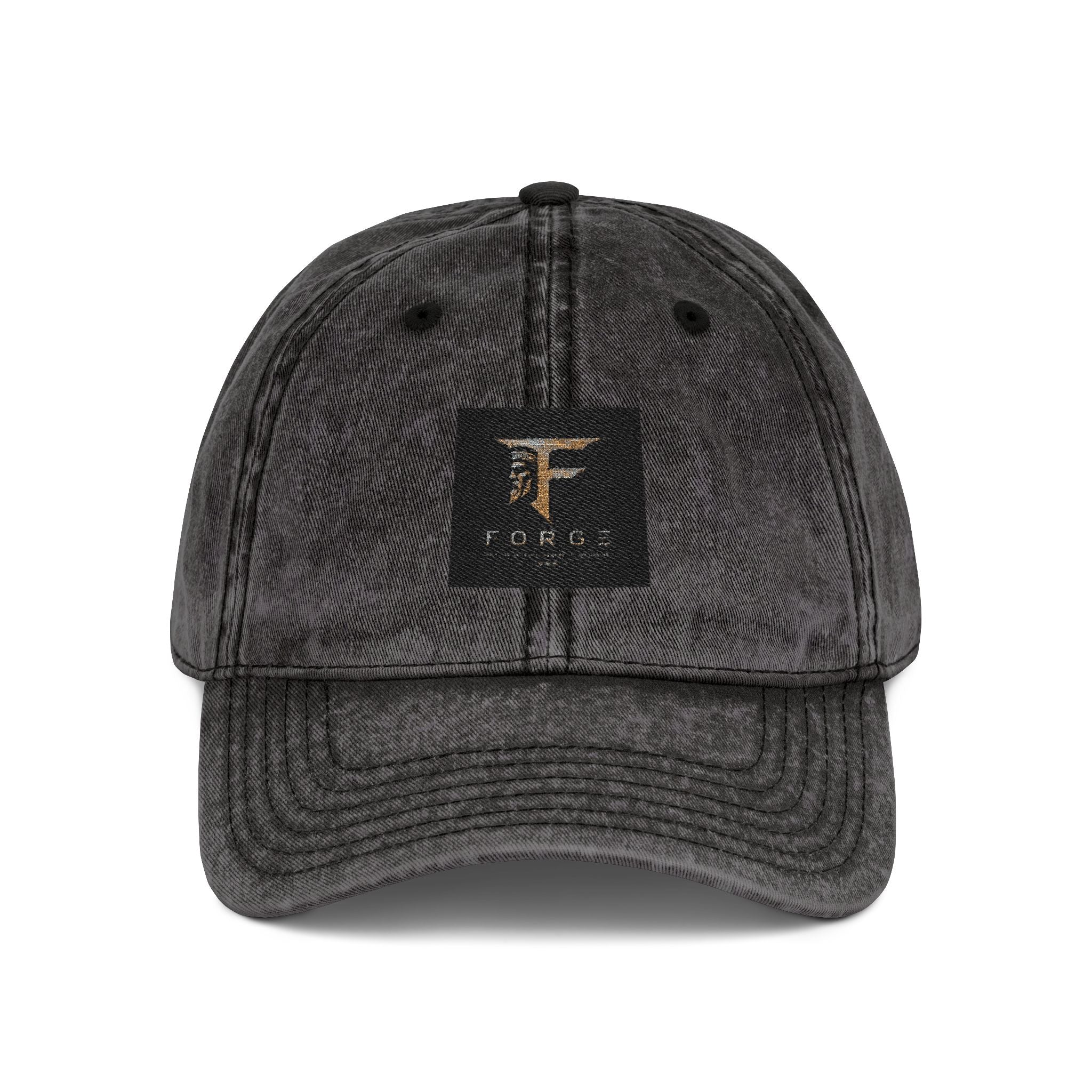 Vintage Distressed Embroidered Cap – Retro Washed Baseball Hat