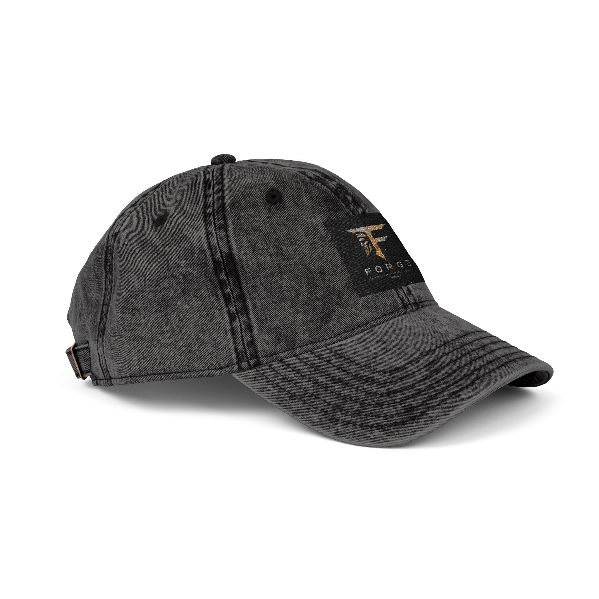 Vintage Distressed Embroidered Cap – Retro Washed Baseball Hat