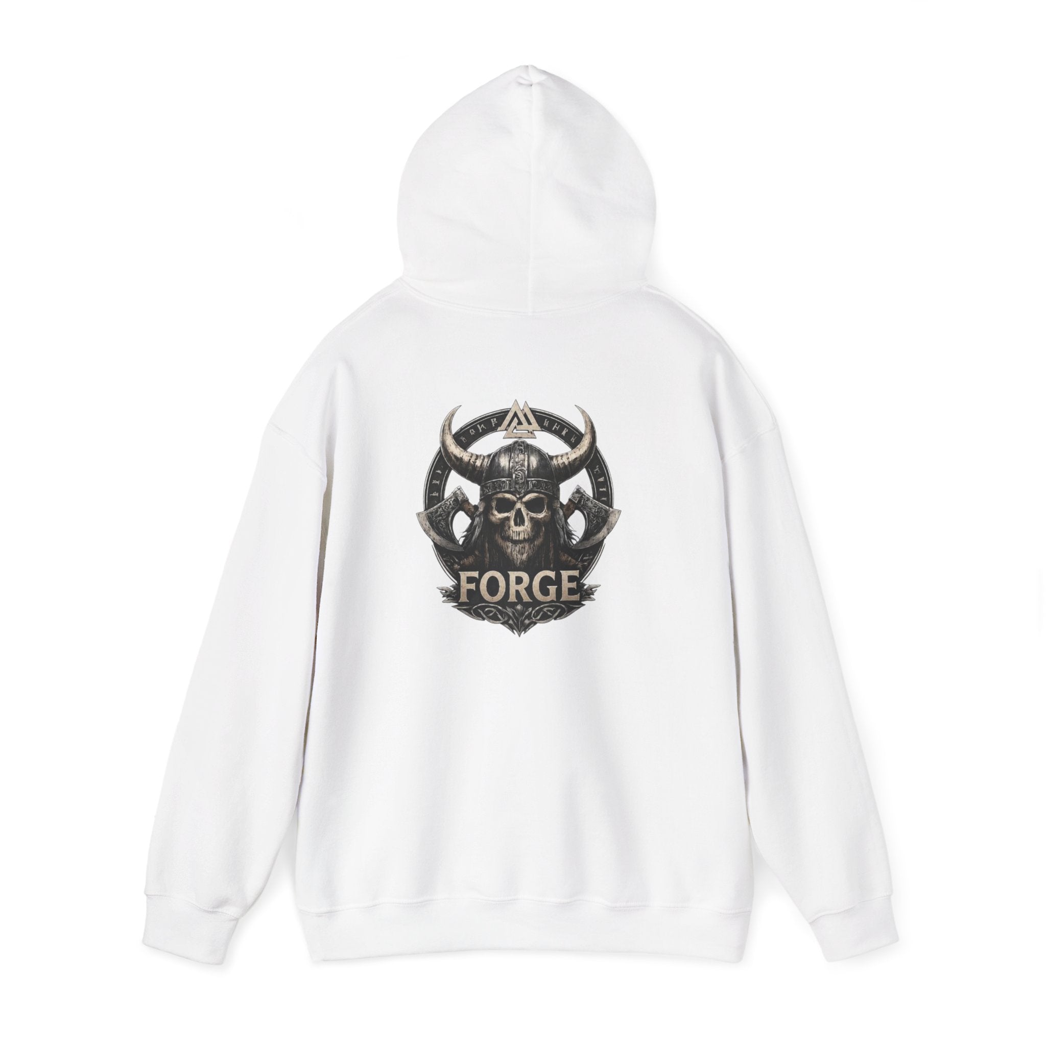 Viking Forge Gym Hoodie — Workout Hoodie with Viking Gymwear Design
