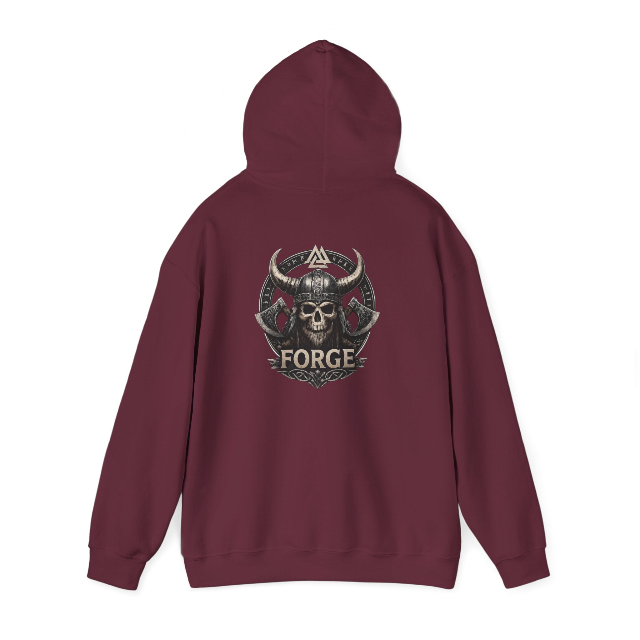 Viking Forge Gym Hoodie — Workout Hoodie with Viking Gymwear Design