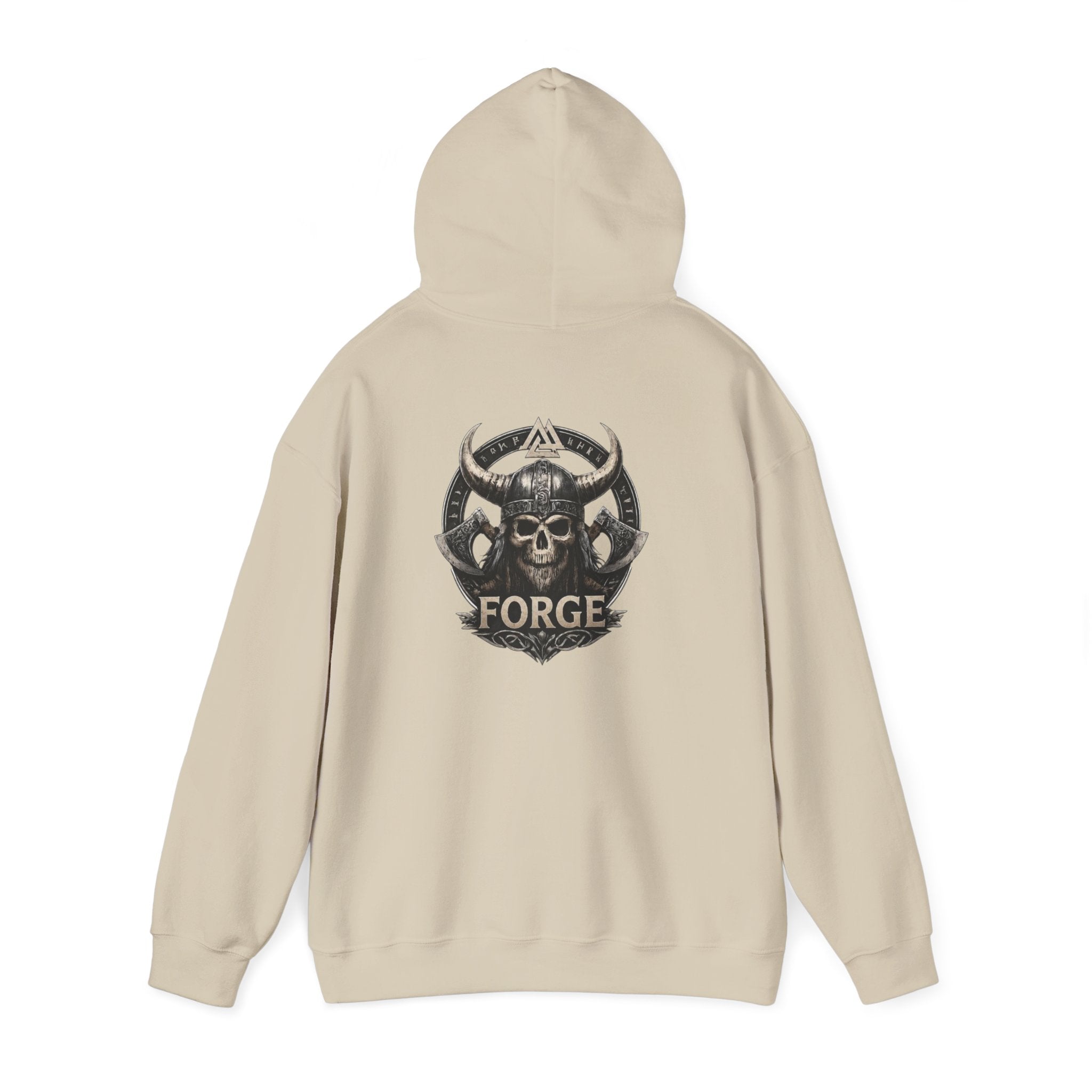 Viking Forge Gym Hoodie — Workout Hoodie with Viking Gymwear Design