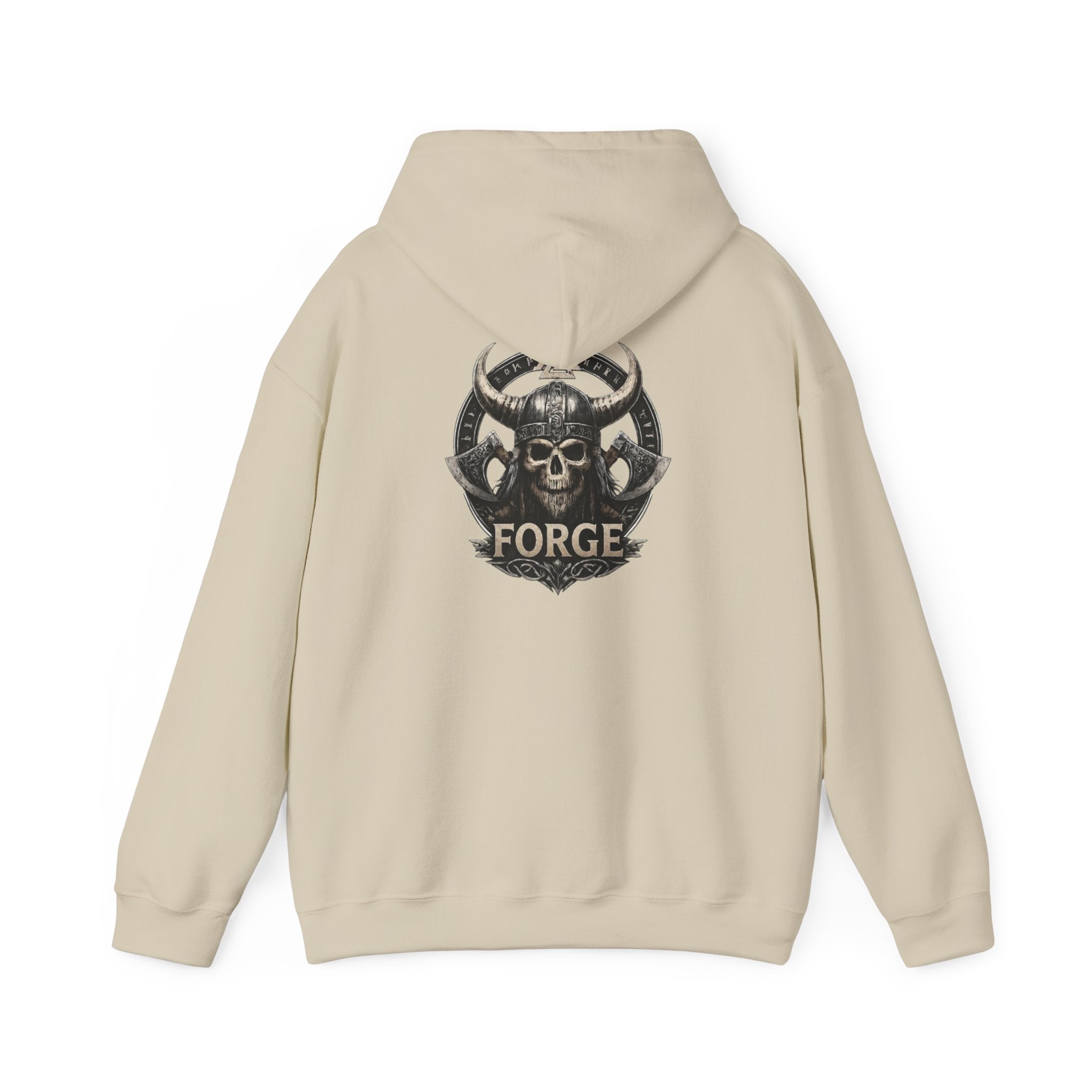Viking Forge Gym Hoodie — Workout Hoodie with Viking Gymwear Design