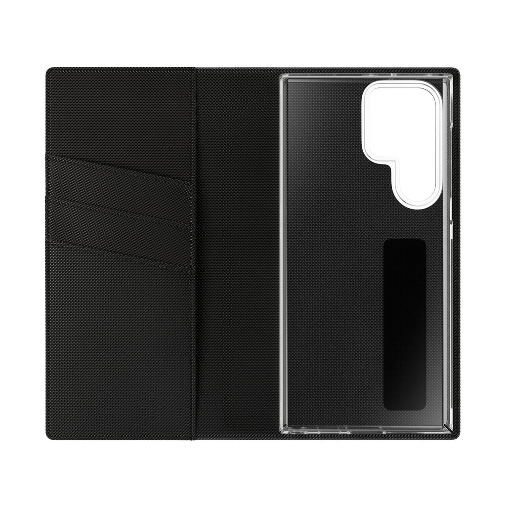 Forge Gladiator Flip Phone Case — Leather Wallet Folio with Card Slots