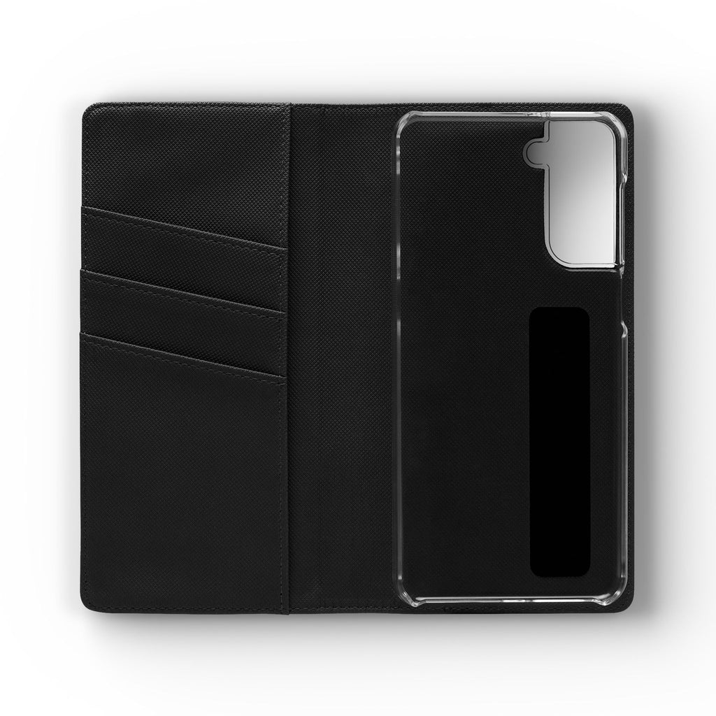 Forge Gladiator Flip Phone Case — Leather Wallet Folio with Card Slots