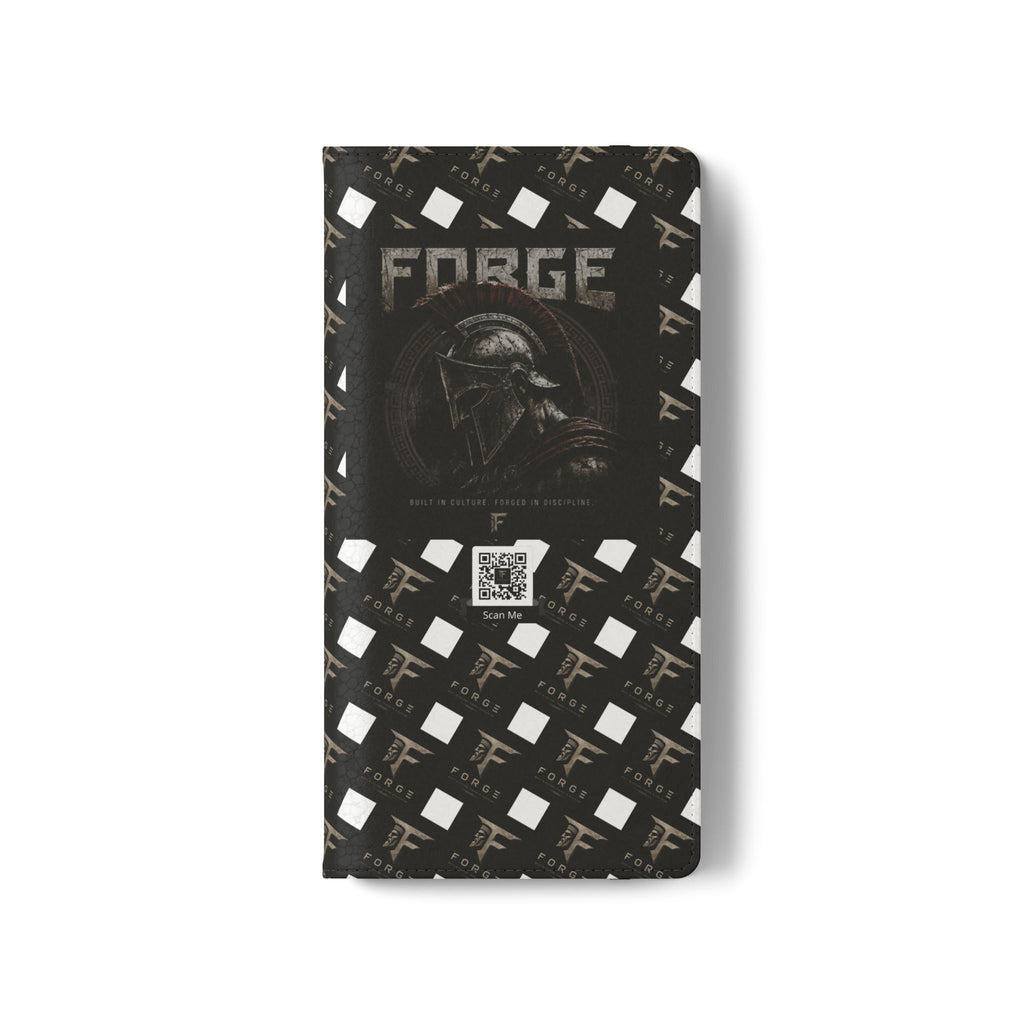 Forge Gladiator Flip Phone Case — Leather Wallet Folio with Card Slots