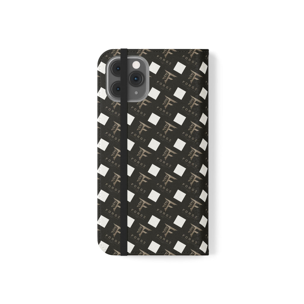 Forge Gladiator Flip Phone Case — Leather Wallet Folio with Card Slots