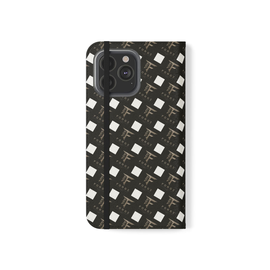 Forge Gladiator Flip Phone Case — Leather Wallet Folio with Card Slots