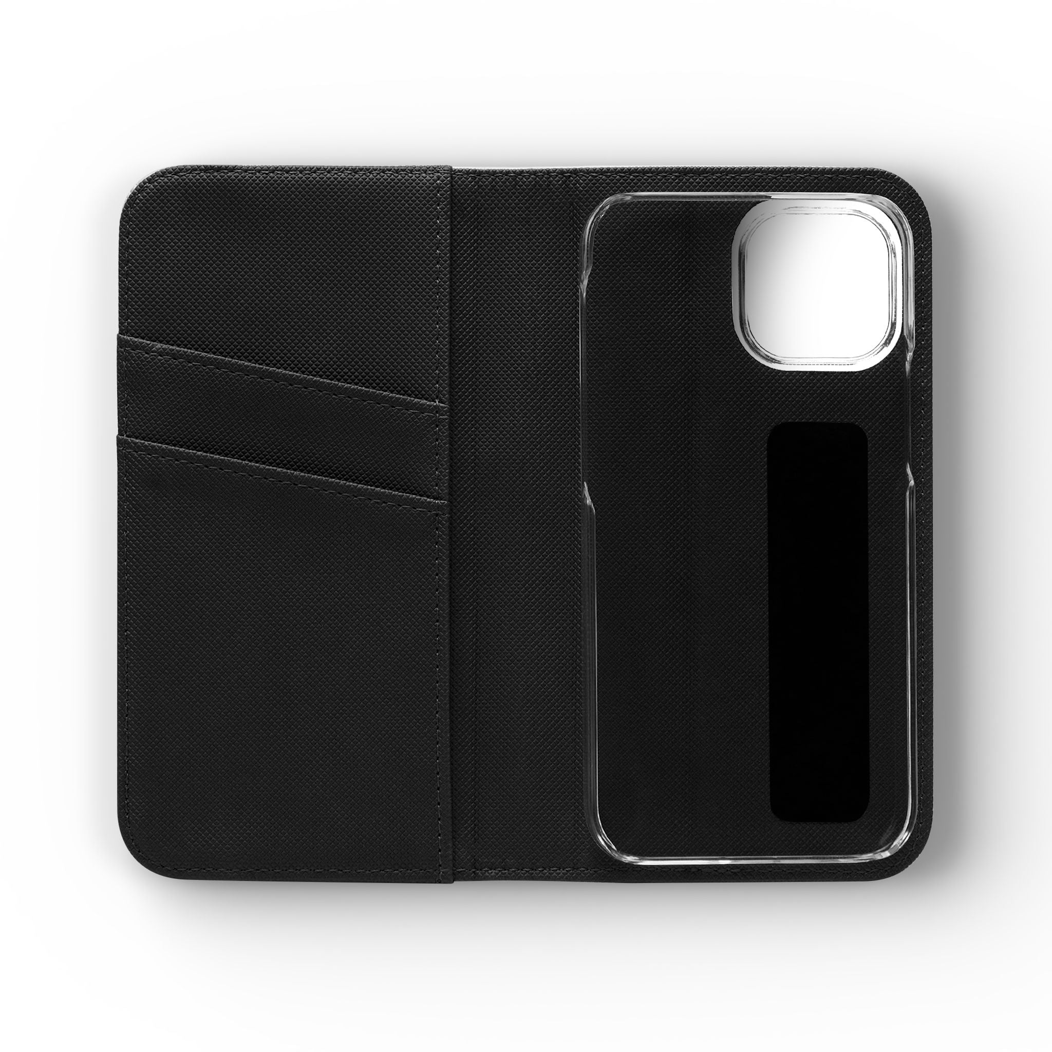 Forge Gladiator Flip Phone Case — Leather Wallet Folio with Card Slots